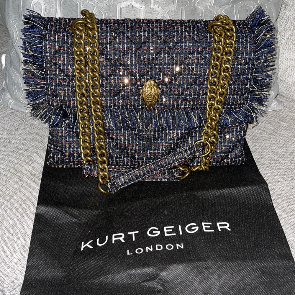 Tweed large Kensington  fabric Kurt Geiger London